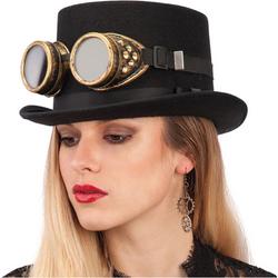 CARNIVAL TOYS - Grote steampunk bril voor volwassenen - Accessoires > Brillen